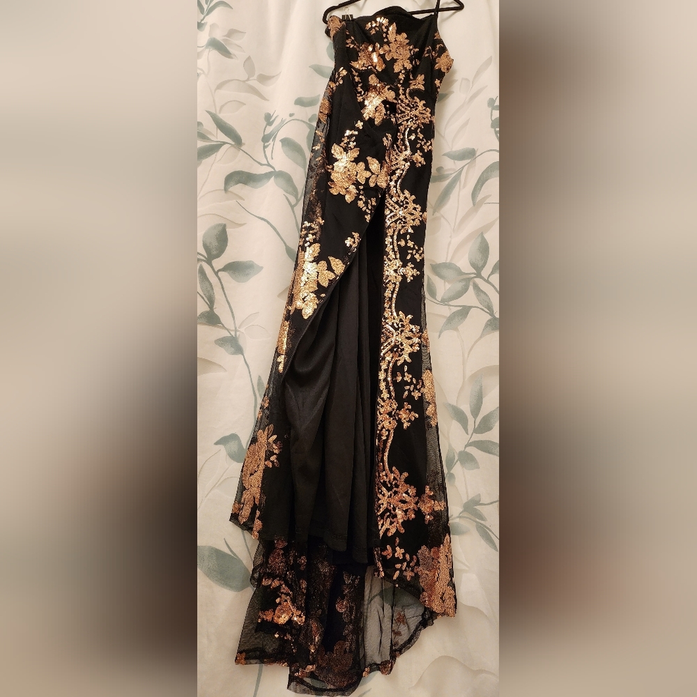 Simplee Sequin Dress One Shoulder size XL